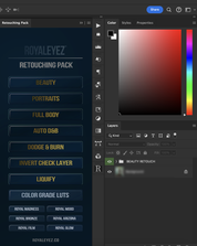 Royal Eyez Retouch + Color Grade Plugin ★★★★★